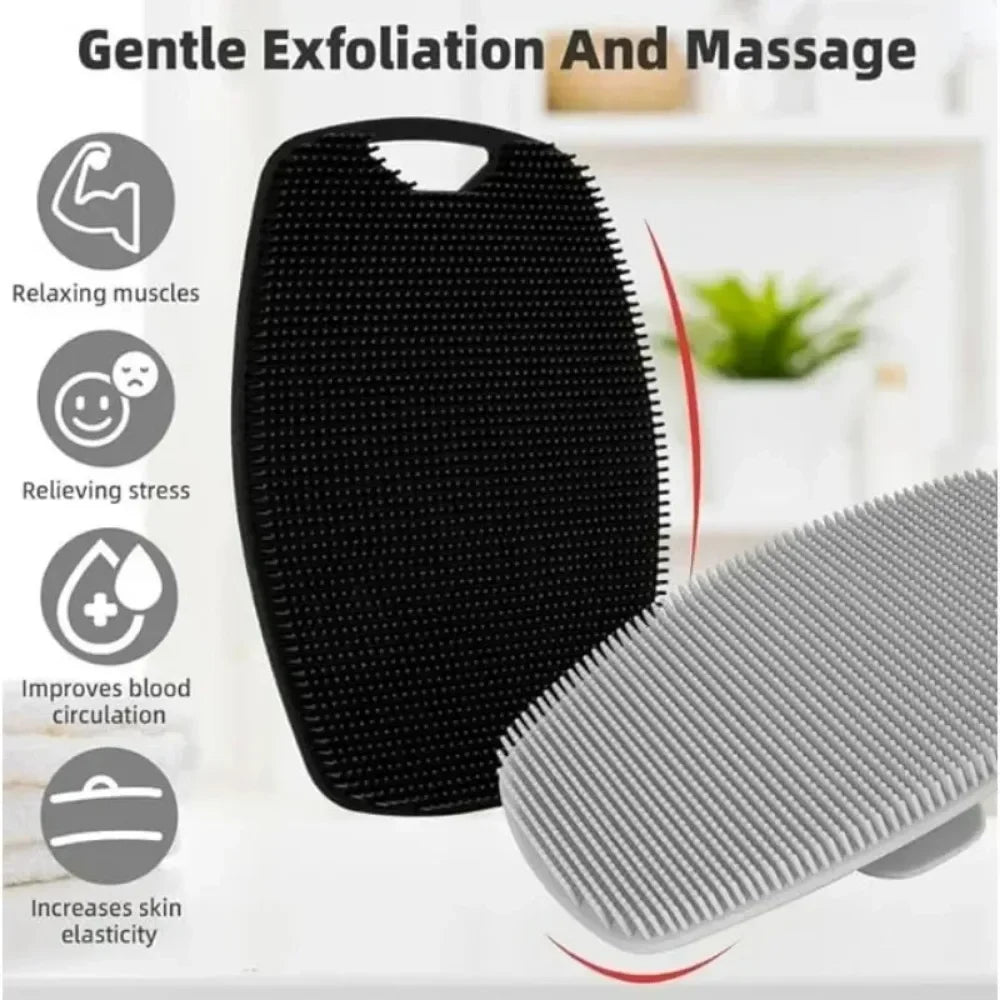 Soft Silicone Body Cleanser Brush for Exfoliation
