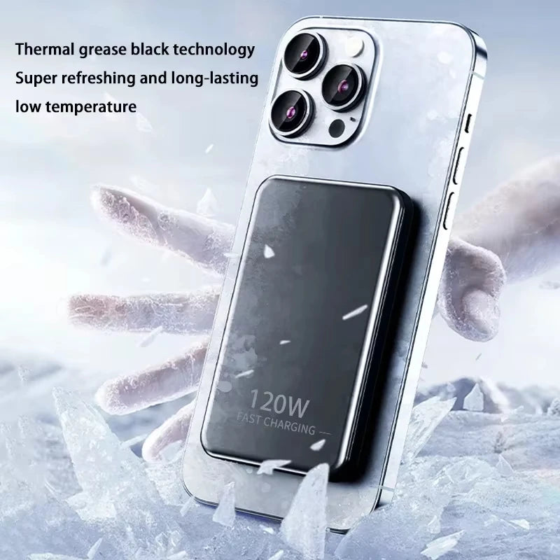 120W Magnetic Power Bank 50000mAh Large Capacity