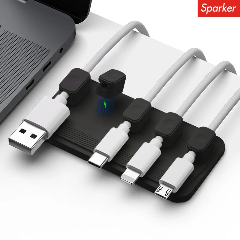 magnetic cable organizer