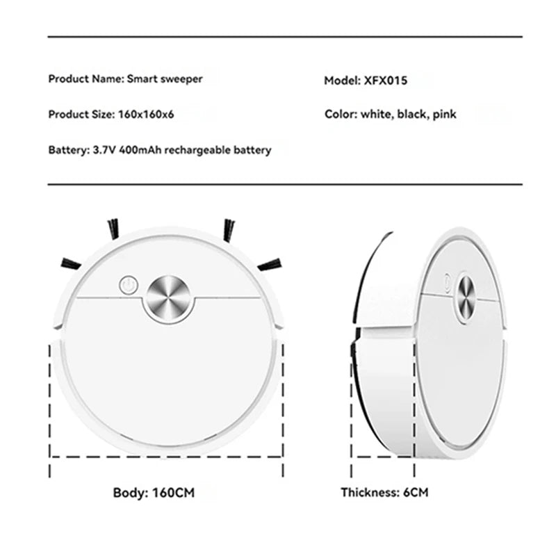 Xiaomi Model Sweeping Robot Automatic New 2025