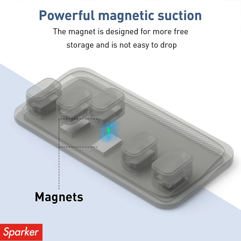 magnetic cable organizer