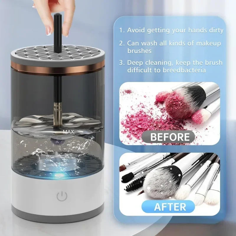 Electric Makeup Brush Cleaner Makeup Brushes