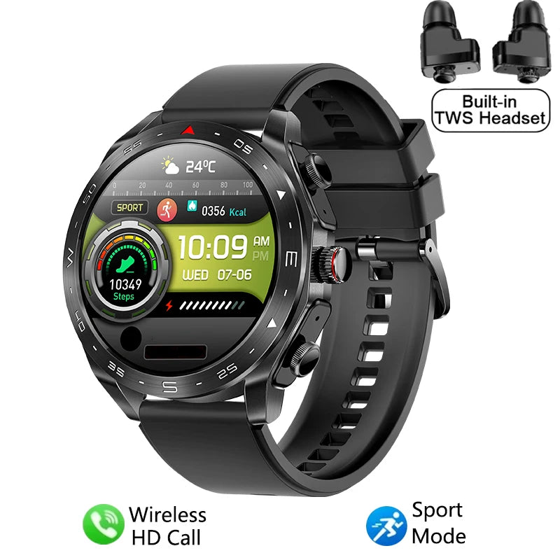 Smart Watch TWS 2-in-1 Bluetooth Earphones HIFI