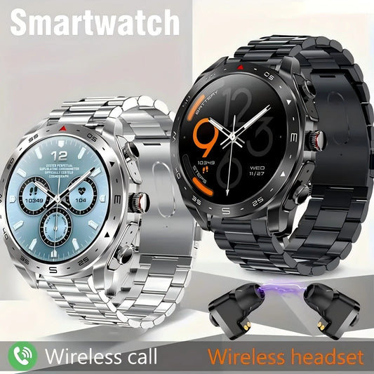 Smart Watch TWS 2-in-1 Bluetooth Earphones HIFI