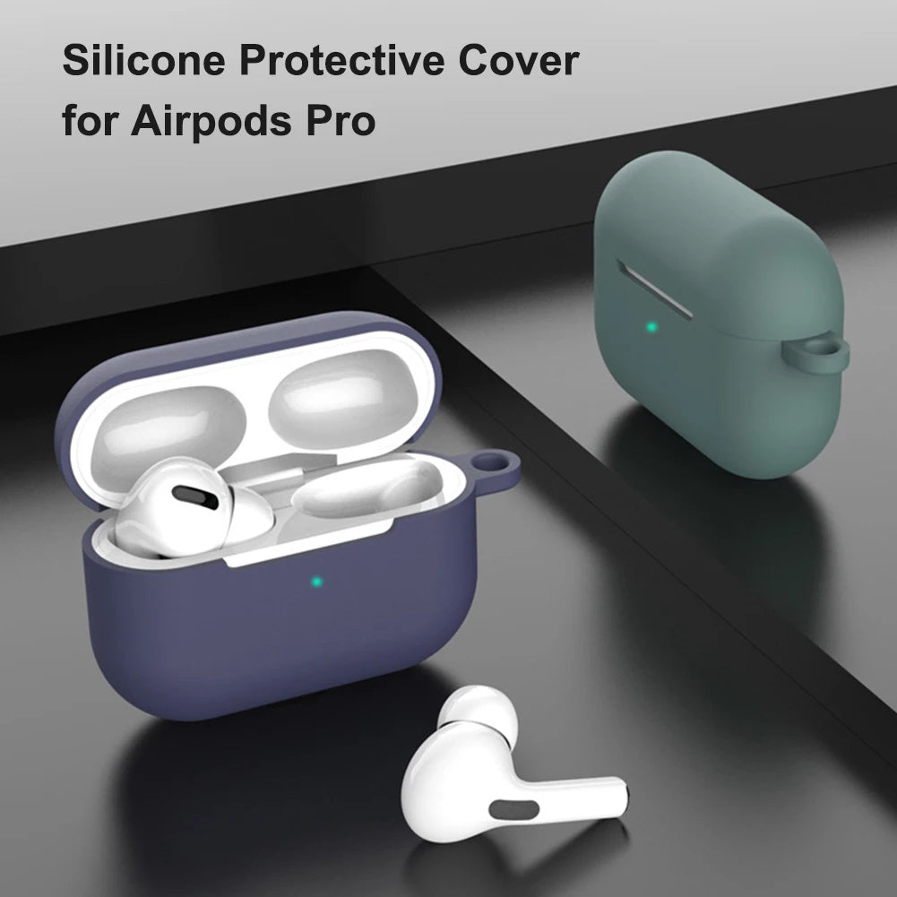 Silicone Cover Case For apple Airpods Pro Accessory