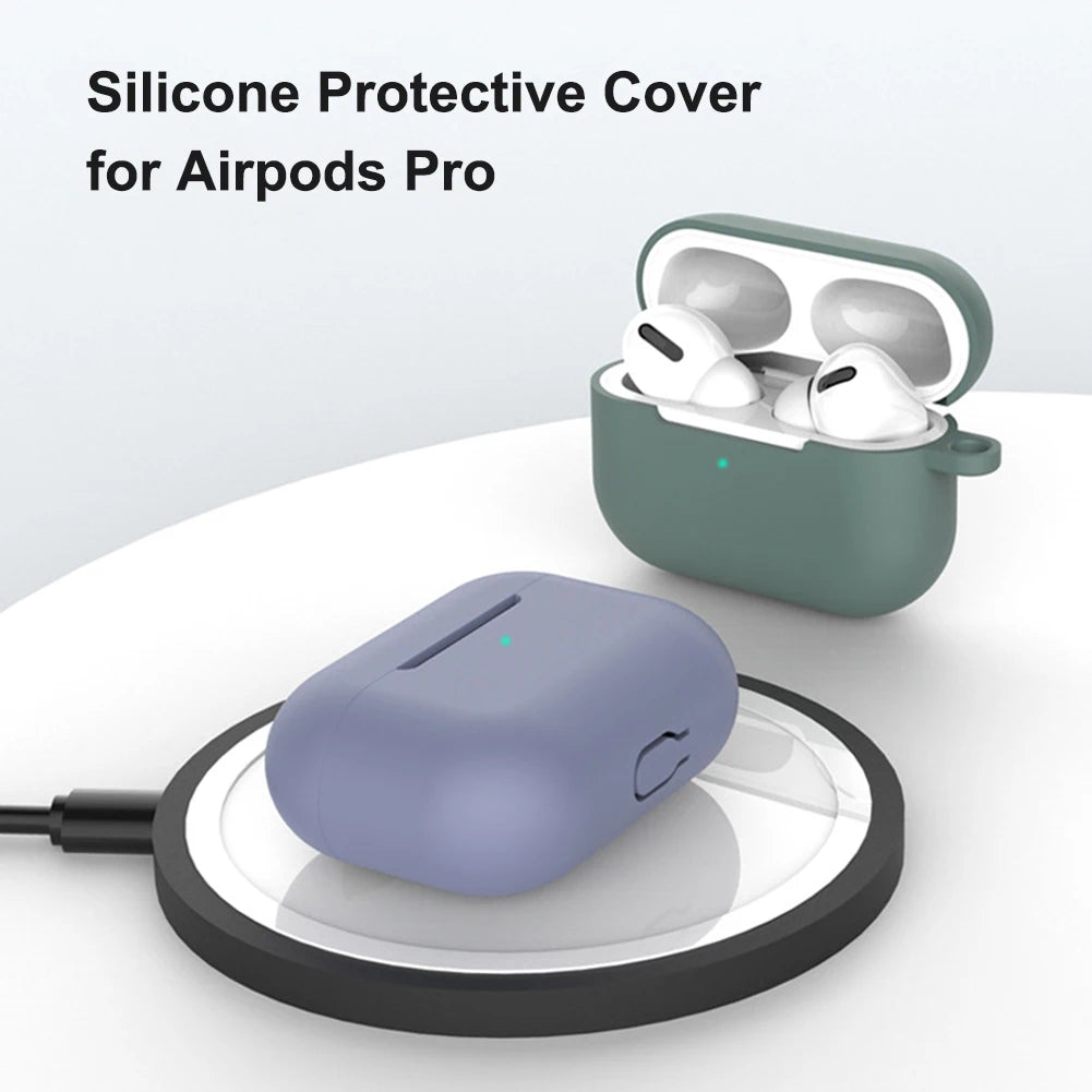 Silicone Cover Case For apple Airpods Pro Accessory