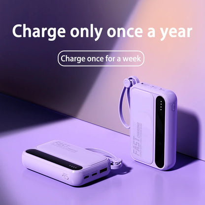 Portable Mini Power bank 120W New