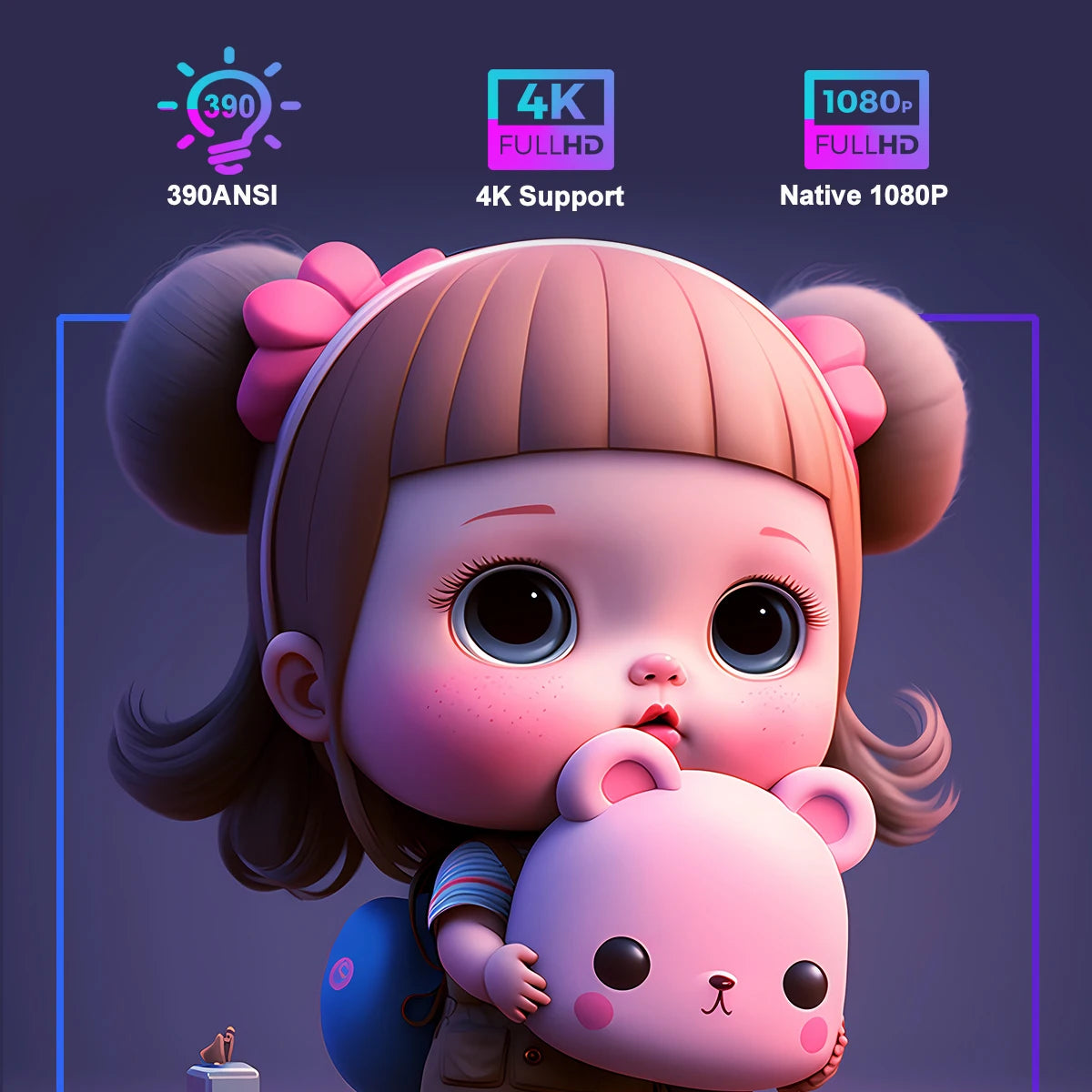 Magcubic 4K Android 11 Projector