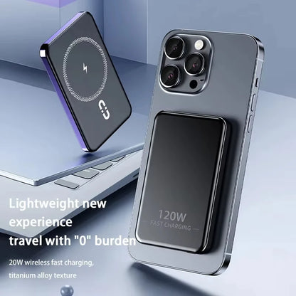 120W Magnetic Power Bank 50000mAh Large Capacity