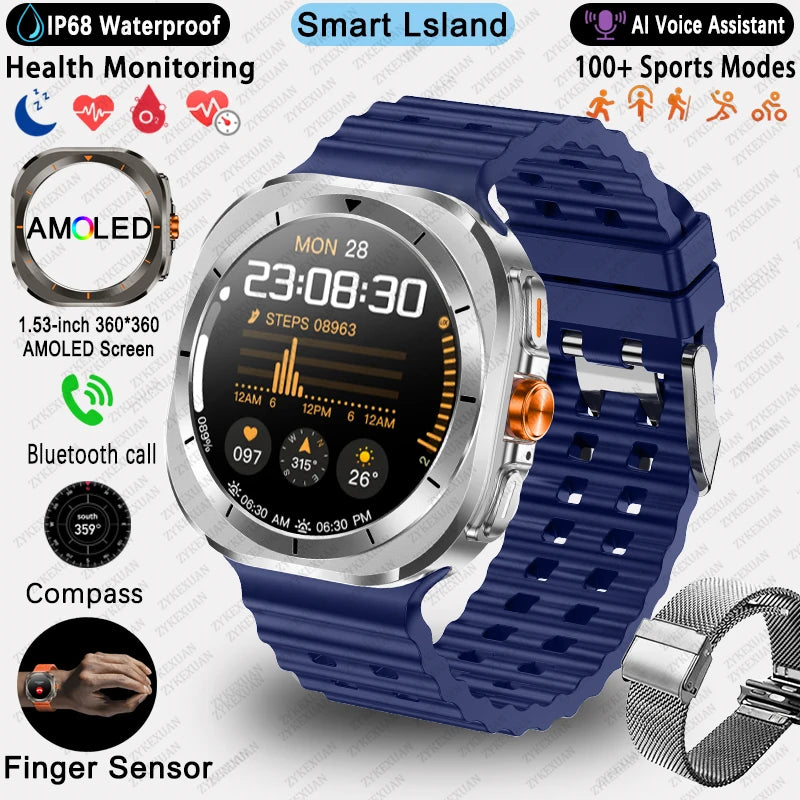 New Original Galaxy Z7 Ultra Men Smart Watch1.52inch 2025