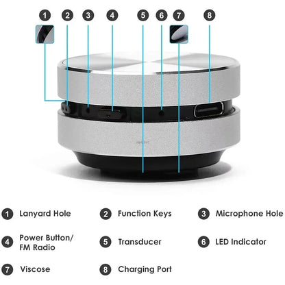 025 TWS Compatible Bluetooth Bone Conduction Column