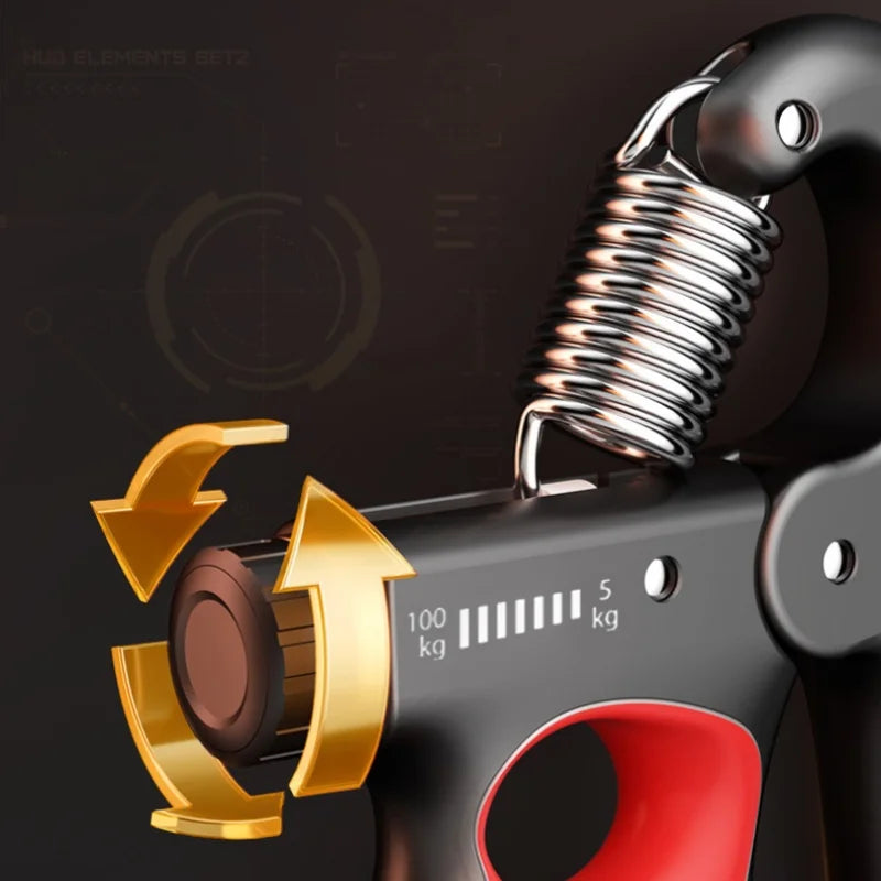 5-100kg Grip Strength Hand Grip Strengthener Pulse Expander