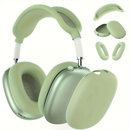 3 in 1 Soft Silicone Skin Protector Headphones Case For Airpods Max