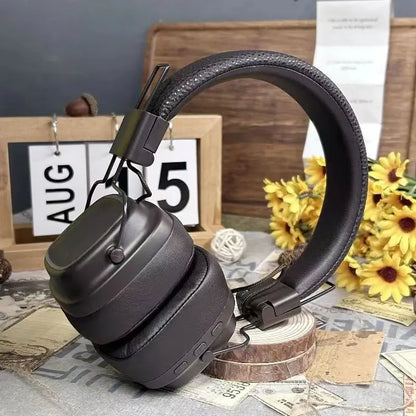 New Retro on ear headphones wireless Bluetooth