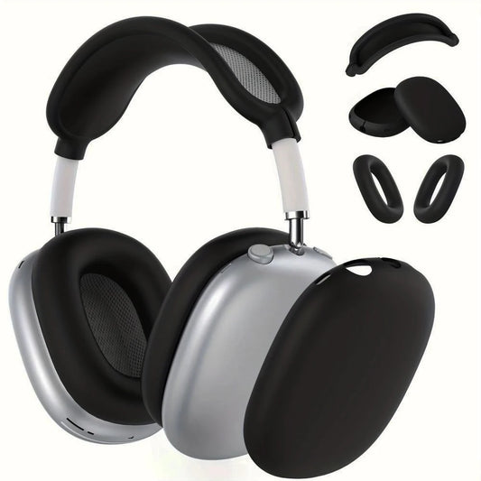 3 in 1 Soft Silicone Skin Protector Headphones Case For Airpods Max