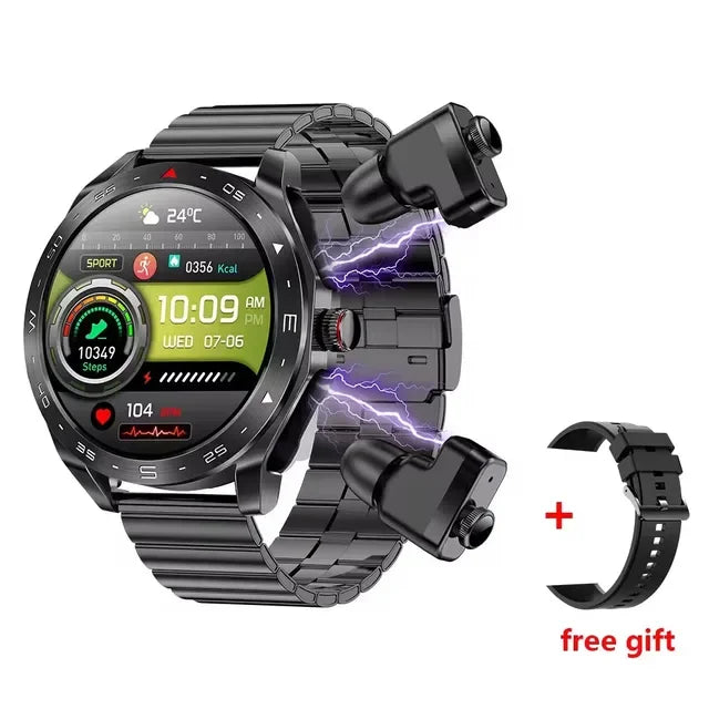 Smart Watch TWS 2-in-1 Bluetooth Earphones HIFI