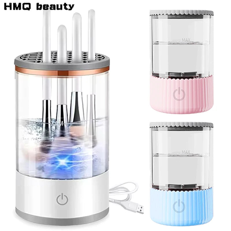 USB Electric Makeup Brush Cleaner Portable 3 in 1