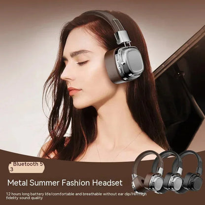 New Retro on ear headphones wireless Bluetooth