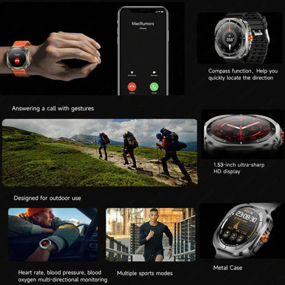 New Original Galaxy Z7 Ultra Men Smart Watch1.52inch 2025
