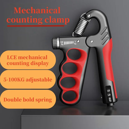 5-100kg Grip Strength Hand Grip Strengthener Pulse Expander