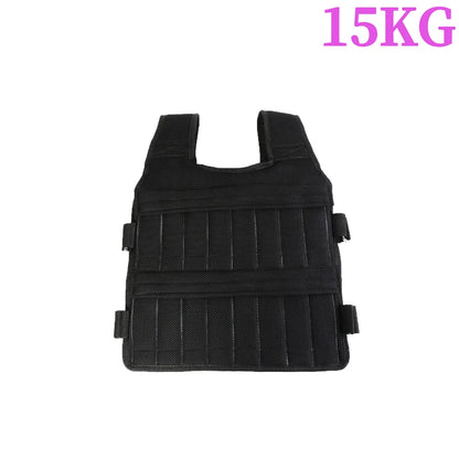 3-50KG Durable Weighted Vest Adjustable Weight Training Exercise