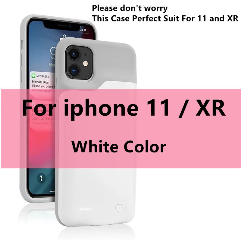 Xilecaly Battery Case for Different Types of iPhone
