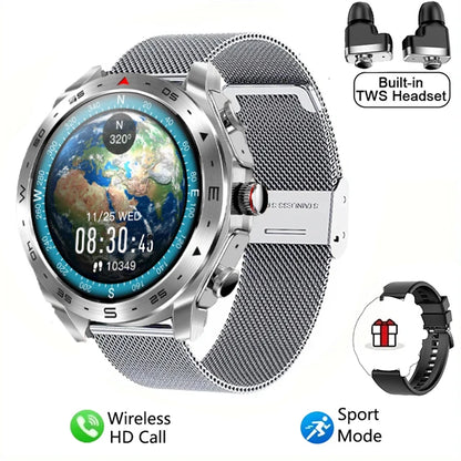 Smart Watch TWS 2-in-1 Bluetooth Earphones HIFI