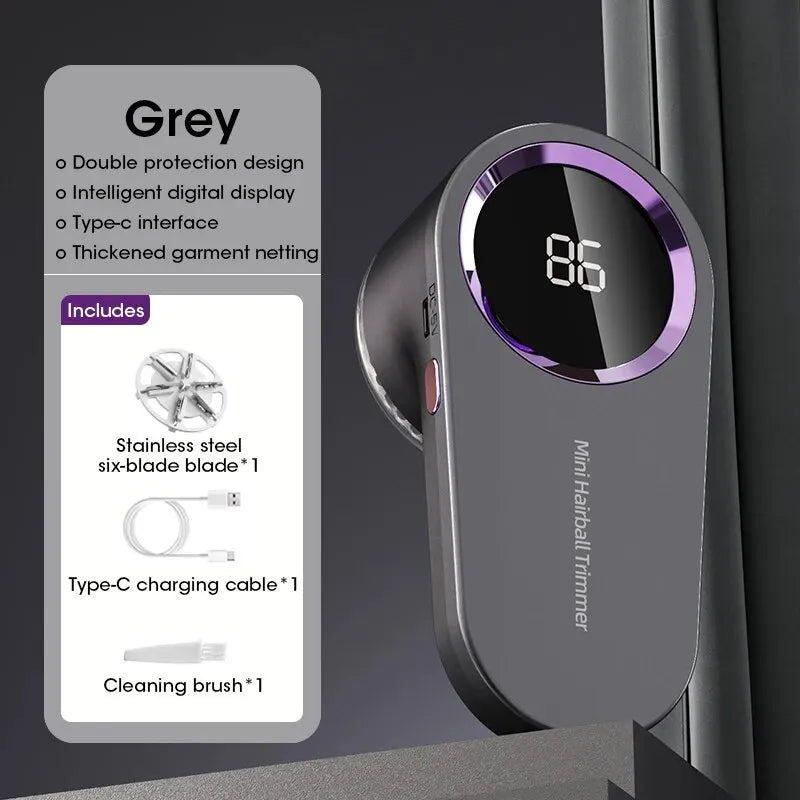 Lint Remover for Clothing LED Digital Electric