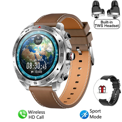 Smart Watch TWS 2-in-1 Bluetooth Earphones HIFI