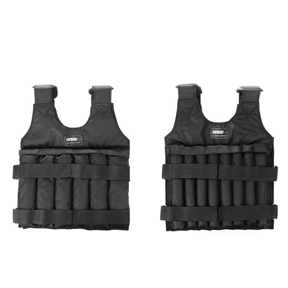 3-50KG Durable Weighted Vest Adjustable Weight Training Exercise