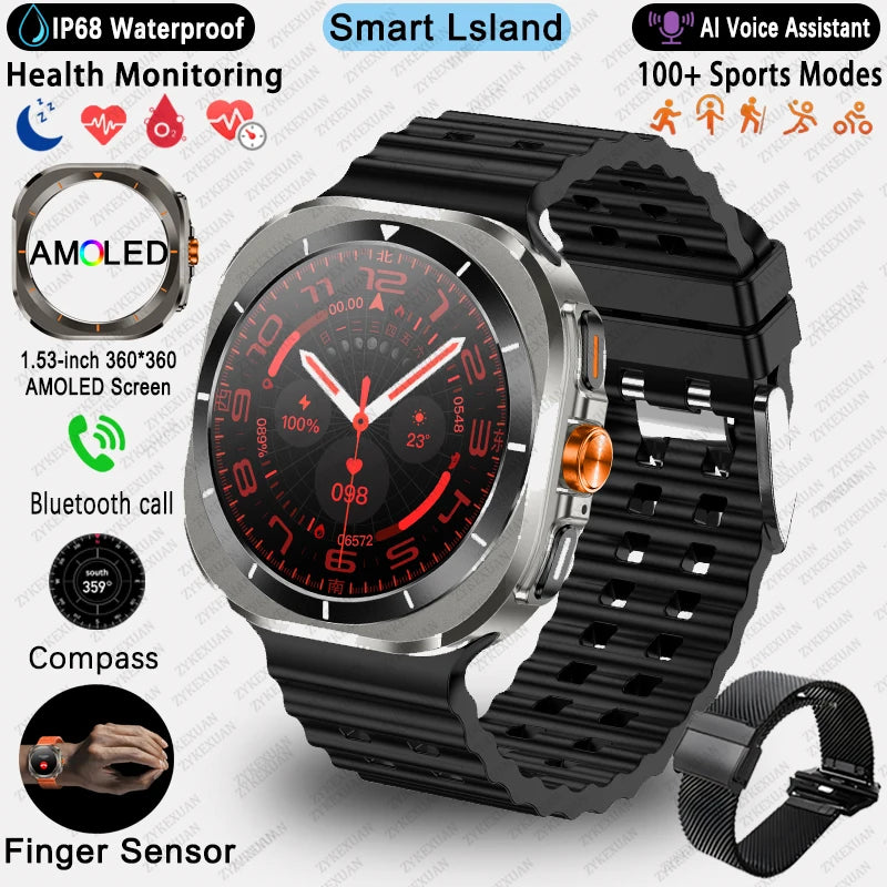 New Original Galaxy Z7 Ultra Men Smart Watch1.52inch 2025