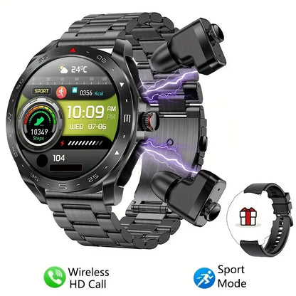 Smart Watch TWS 2-in-1 Bluetooth Earphones HIFI