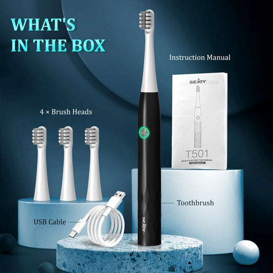 SEJOY Sonic Oral Cleaning Electric Toothbrush