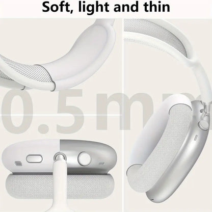 3 in 1 Soft Silicone Skin Protector Headphones Case For Airpods Max