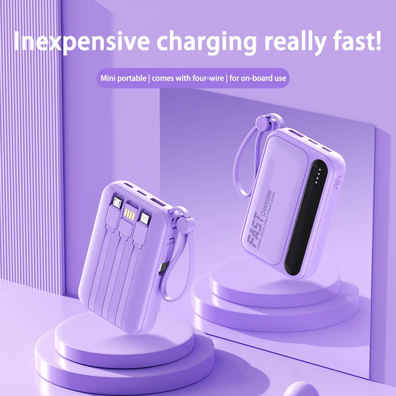 Portable Mini Power bank 120W New