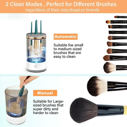 Electric Makeup Brush Cleaner Makeup Brushes