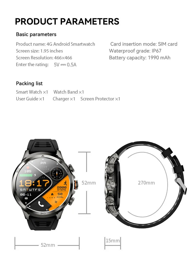 GoldenSpike H19 Smart Watch
