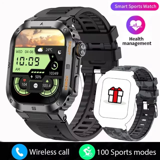Military Smart Watch 2025