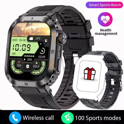Military Smart Watch 2025