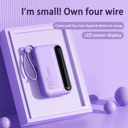 Portable Mini Power bank 120W New