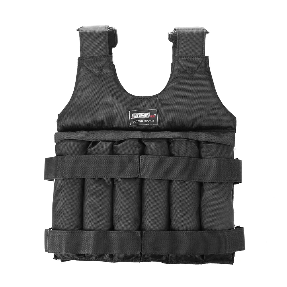 3-50KG Durable Weighted Vest Adjustable Weight Training Exercise