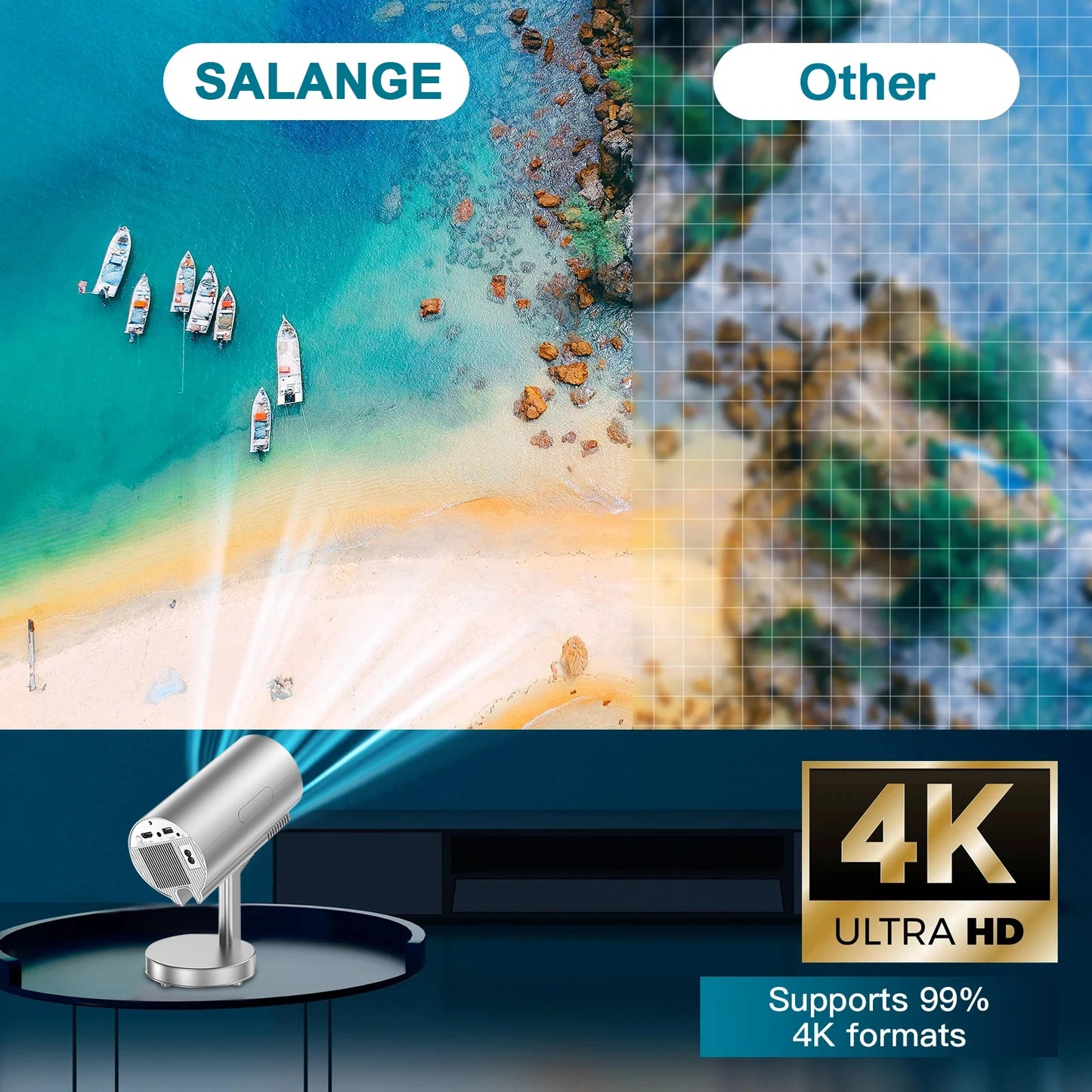 Salange X5 Mini Projector