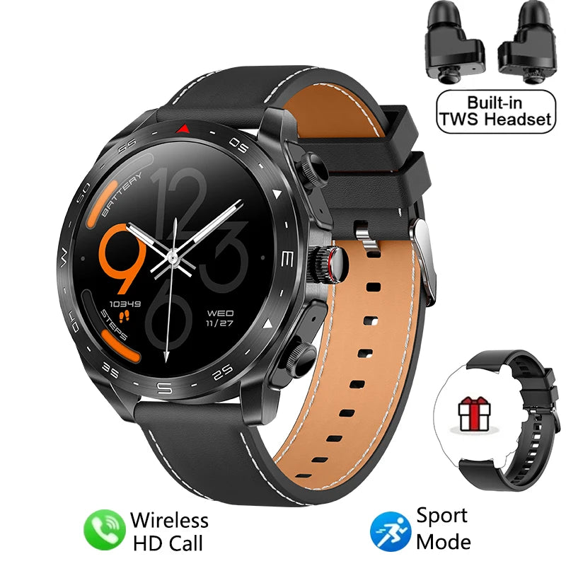 Smart Watch TWS 2-in-1 Bluetooth Earphones HIFI