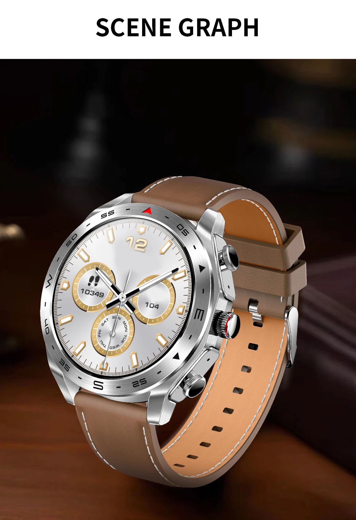 Smart Watch TWS 2-in-1 Bluetooth Earphones HIFI