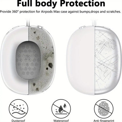 3 in 1 Soft Silicone Skin Protector Headphones Case For Airpods Max