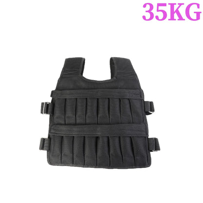 3-50KG Durable Weighted Vest Adjustable Weight Training Exercise