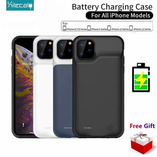 Xilecaly Battery Case for Different Types of iPhone