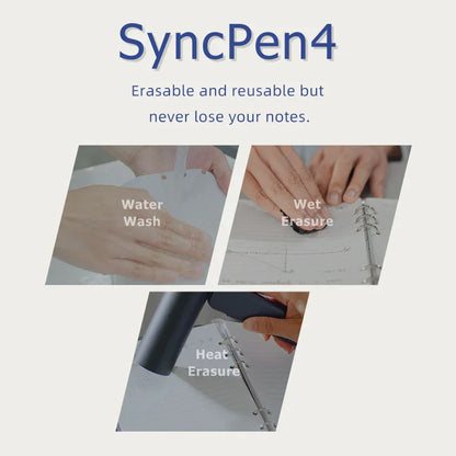 Newyes syncpen4 Erasable Reusable Smartpen Set Smart Notebook Intelligent