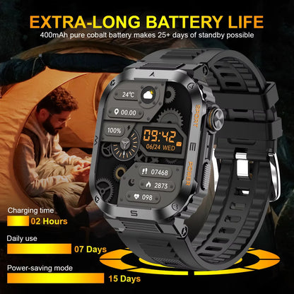 Military Smart Watch 2025
